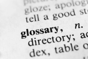 Glossary