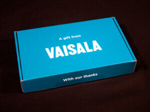 Vaisala "Thank You" Box